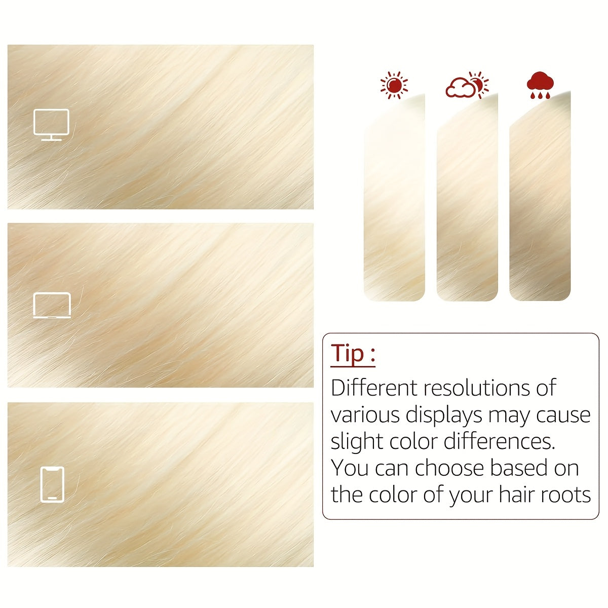1pc 76.2cm Straight Clip-In Hair Extensions for Women - #613C Blonde Synthetic Hairpiece with 5 Secure Clips, Seamless Blending for Added Volume & Length, Fit All Hair Types & Ethnicities, Quick Hairstyle Transformation, Natural Appearance